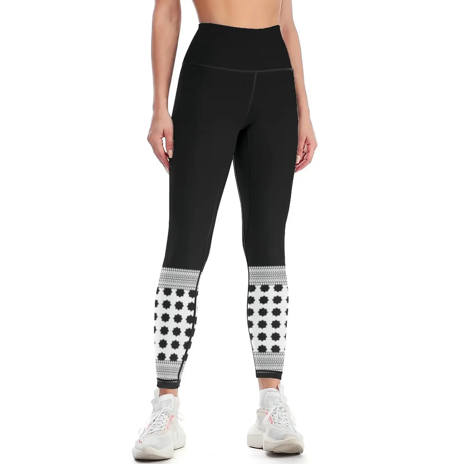 

Skull With Tarboosh Leggings legging gym sport set Women's sportswear Female legging pants Womens Leggings