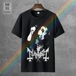 Mayhem Dead T Shirt Norwegian Black Metal Morbid Euronymous Beherit Darkthrone Teenage Natural Cotton Printed