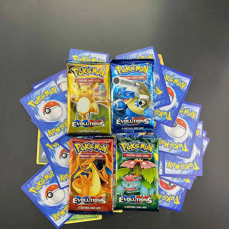 10/20pc Pokemon Cards GX Tag Team Vmax EX Mega Energy Shining Pokemon Card Game Carte collezionabili Carte Pokemon Card