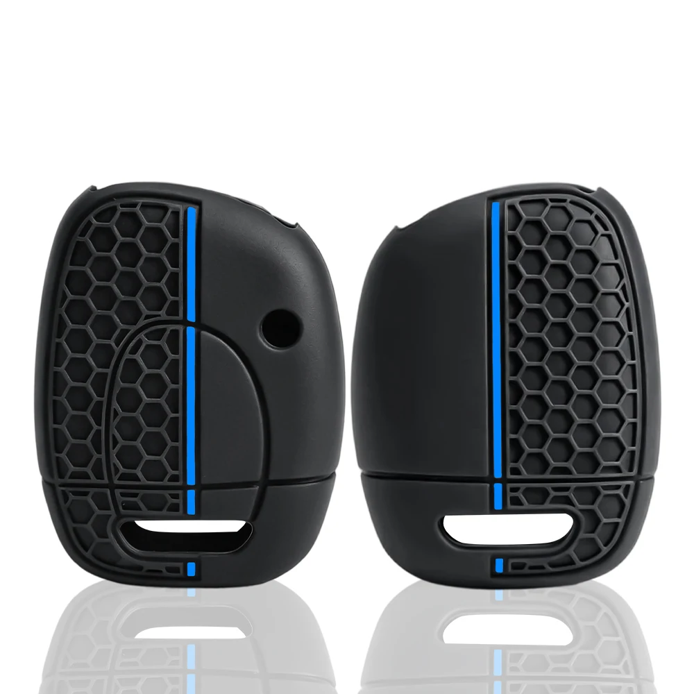 Silicone For Renault Clio II Master Twingo Kangoo 1 2 3 Simbol Scenic Laguna Espace Trafic Remote Car Key Shell VAC102 NE73 Case