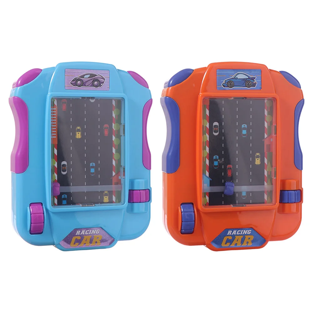 Pädagogische Große Bildschirm Racing Auto Spiel Maschine Abenteuer Kreative Simulieren Fahren Auto Sicher Tragbare Palm Spiel Spielzeug Kinder
