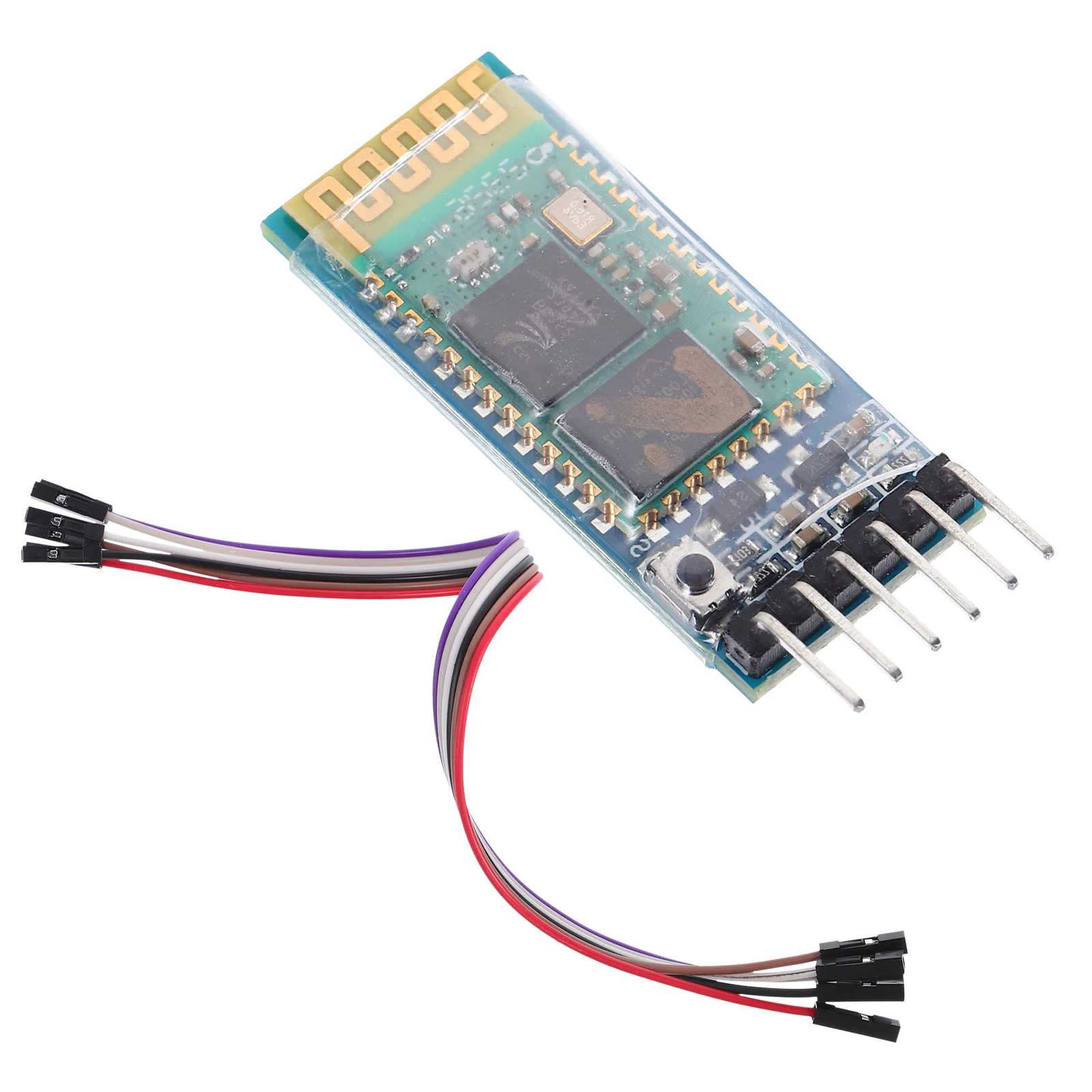

6 set Wireless Serial 6 Pin Transceiver Module Master Module 3.6V-6V Compatible Teaching Equipment Status
