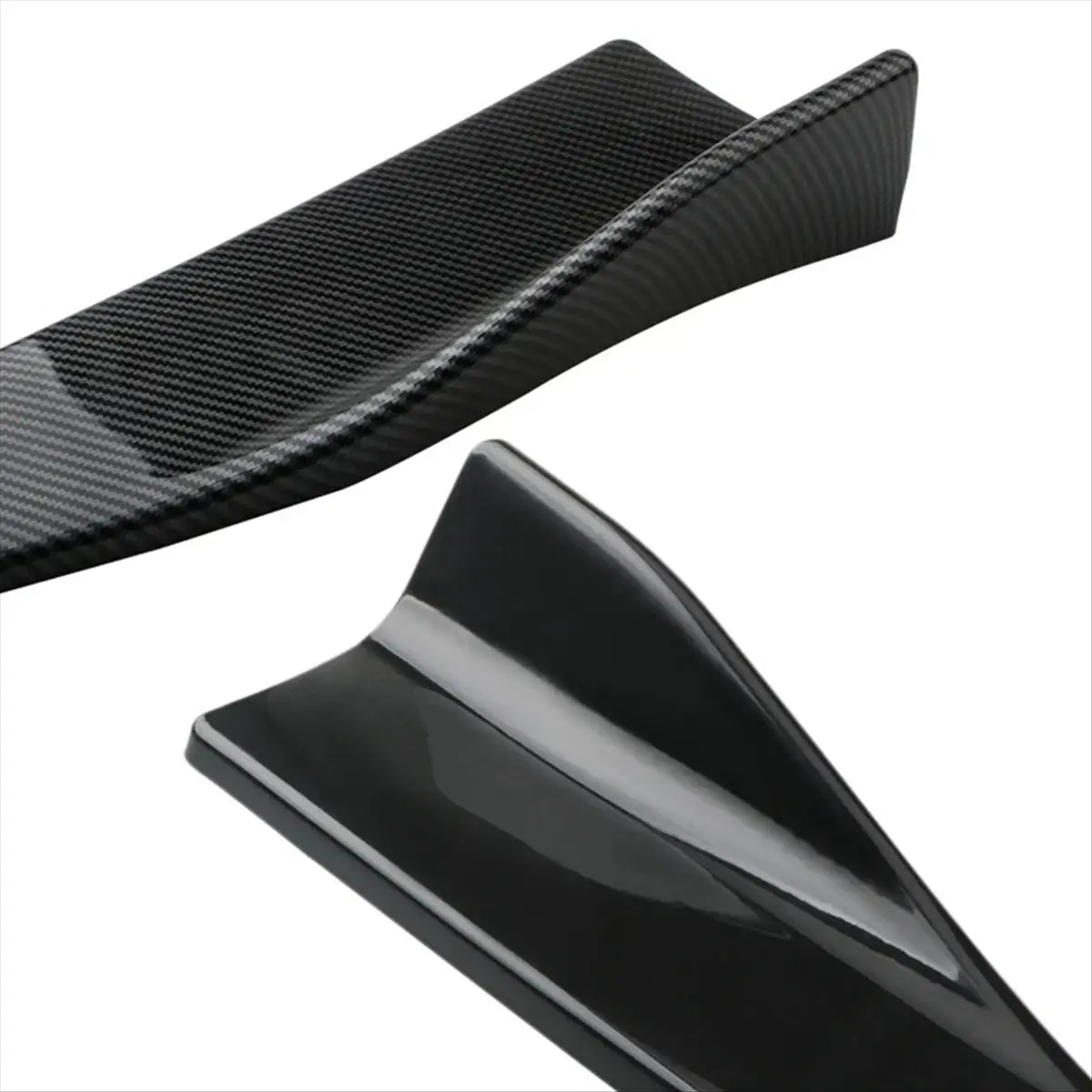 #71V 48CM Side Skirts for Cars Universal Bumper Spoiler Splitter Protector,Side Skirts For Audi,(Bright Black)
