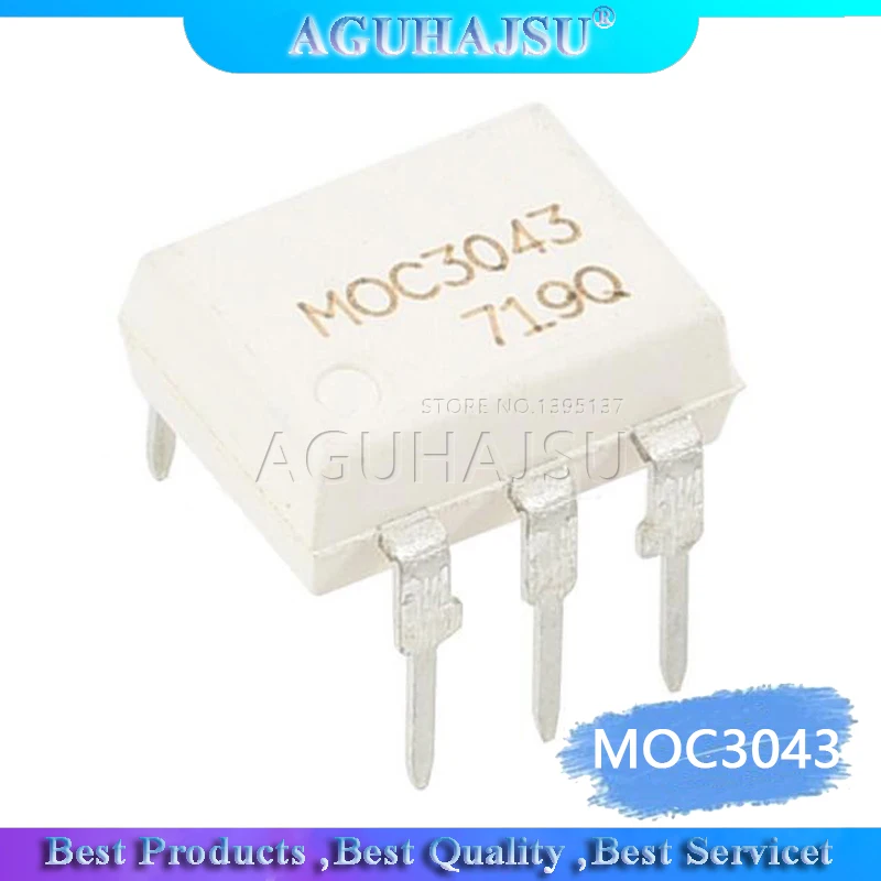 

MOC3043 Черный пластиковый защитный чехол, 10 шт., новый и оригинальный