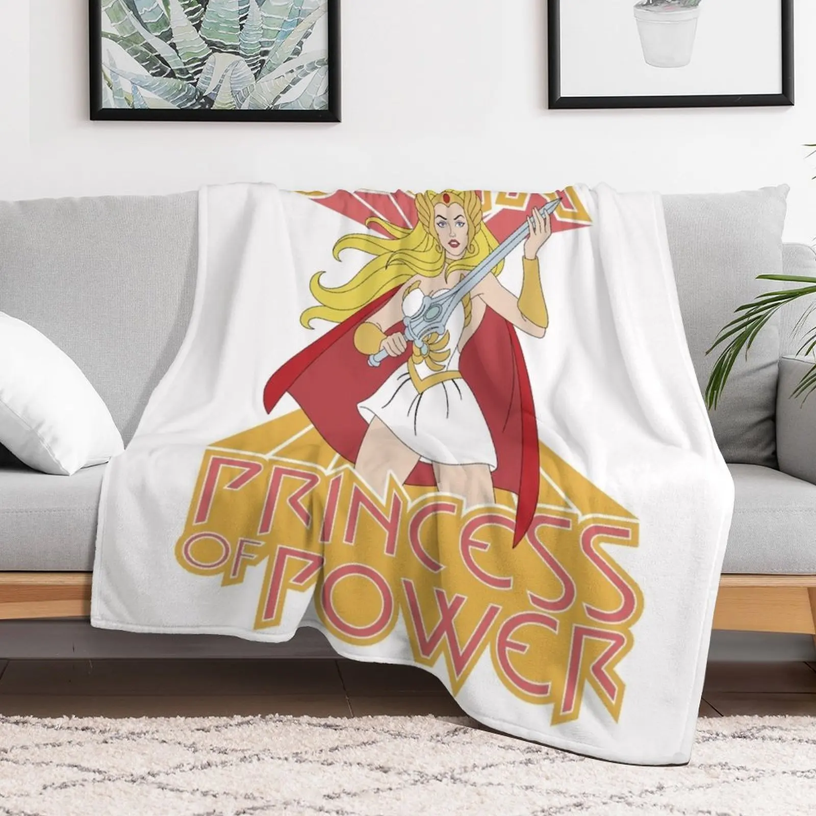 She-Ra Throw Blanket For Decorative Sofa Luxury Brand blankets ands Luxury Blankets