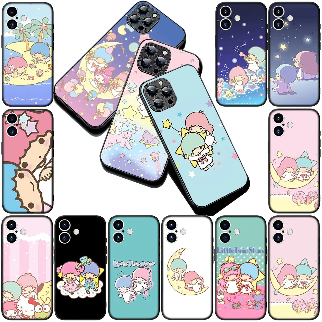 Мягкий чехол для телефона Anime Lovely Little Twin Star Fashion для Xiaomi Redmi A5 9A 9C NFC Note 9 8 7 7A 9T 8T Note8 Note9 Case