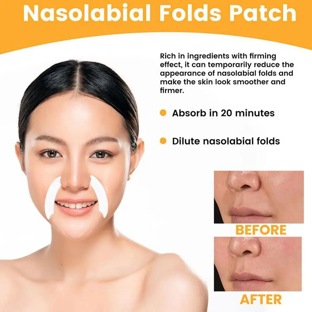 Collagen Wrinkle Remove Patch Retinol Fade Fines Lines Lift Tighten Skin Mask Korean Anti-Aging Moisturizing Skin Care Patch
