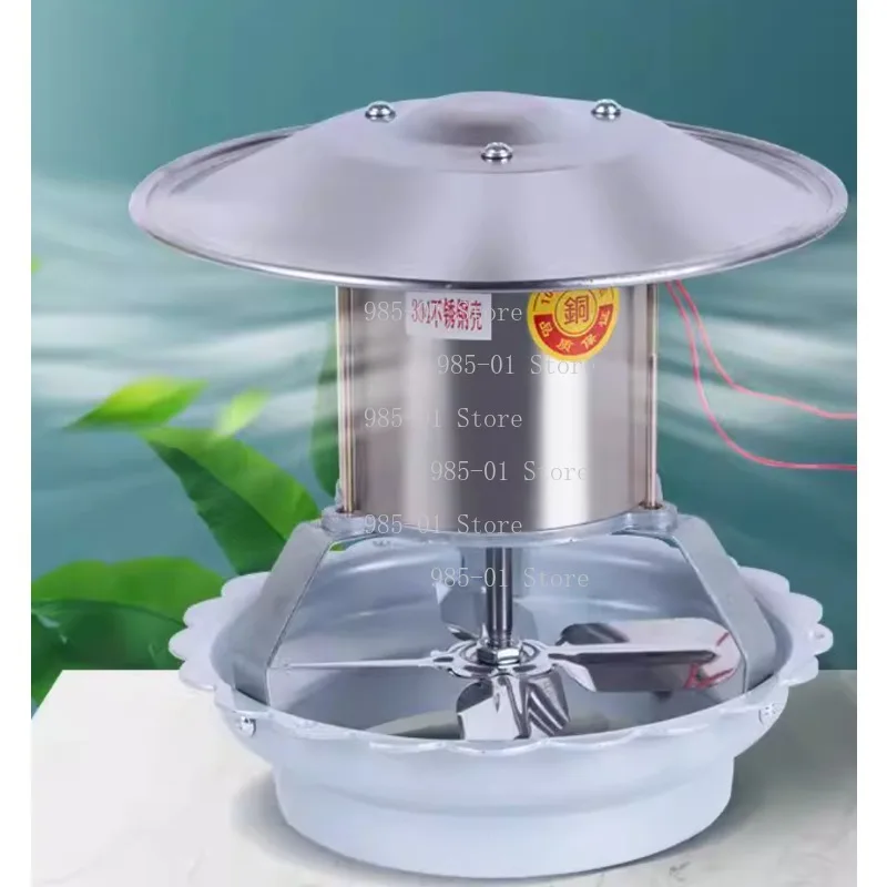 Heavy-Duty Chimney Draft Booster, High-Power Anti-Backdraft Smoke Ventilator for Fireplaces & Stoves