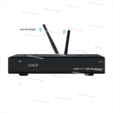 4K UHD Satellite Receiver with Enigma2 Linux OS 2*DVB-S2/S2X + DVB-T2/C Tuners CA +CI Stalker ZGEMMMA H7S