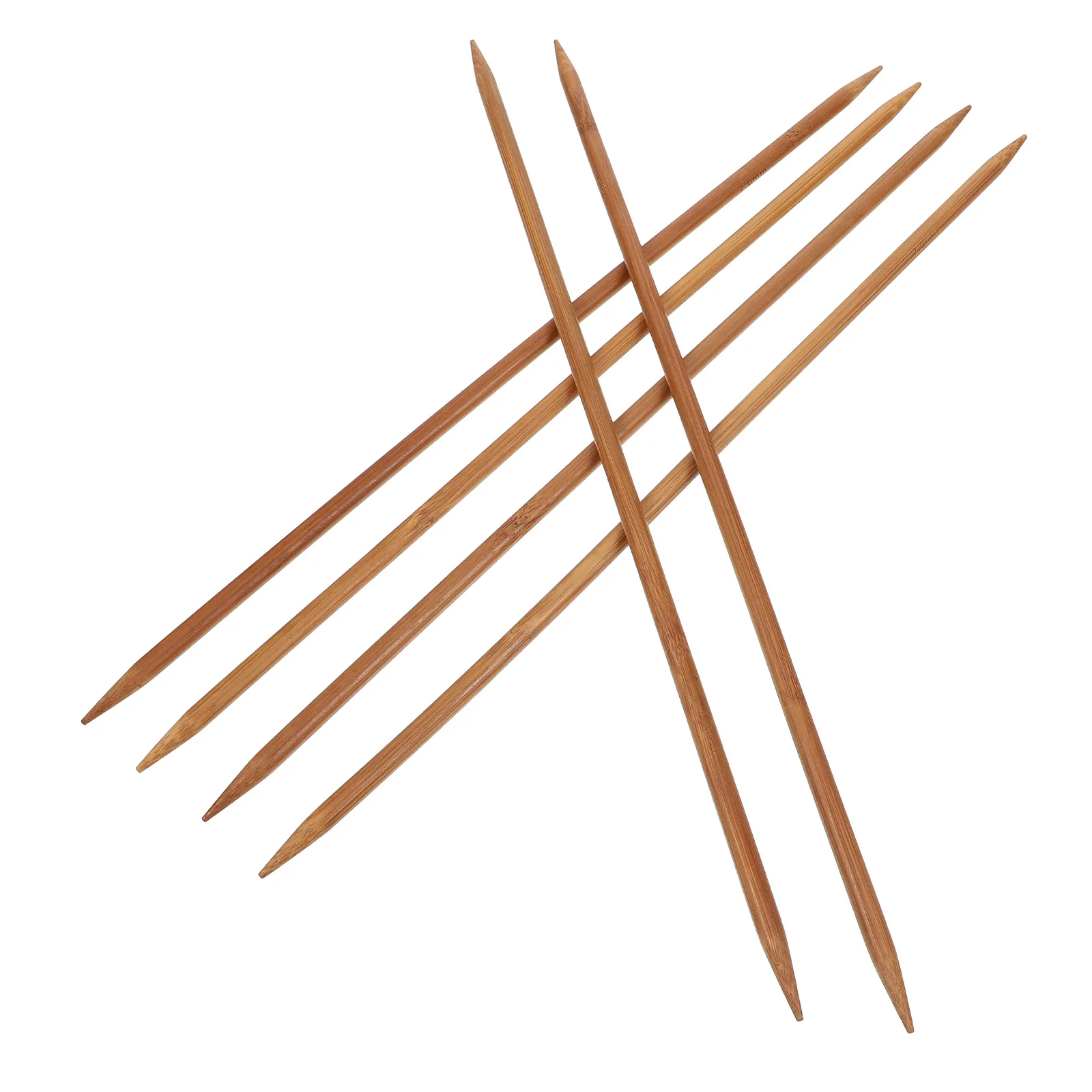 

40 Pcs Sweater Needle DIY Weaving Needles Knitting Rods Bamboo Pointed for Tools Weave