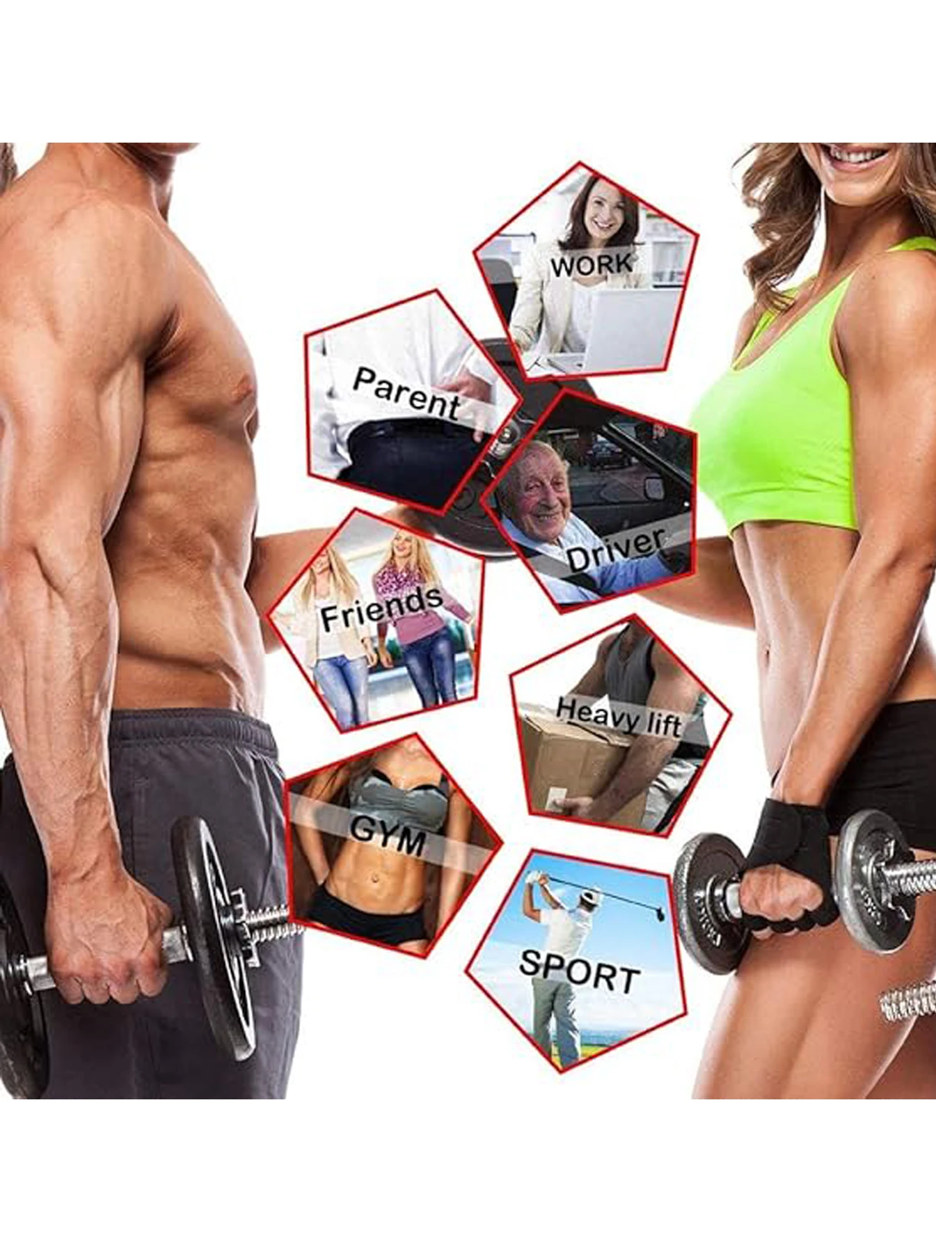 바디쉐이핑 스포츠 & 땀을 많이 흘리는 산후 슬리밍 이중벨트 지퍼형 복부 타이트닝 웨이스트 트레이너 (운동 시 사용)