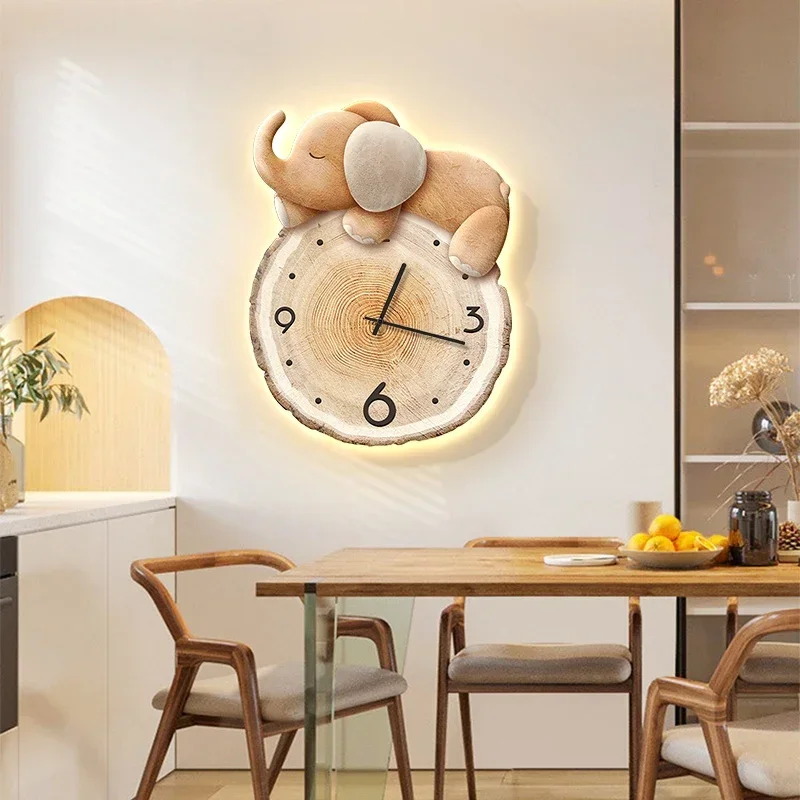 Design Nordic Luxury Wall Watch Living Room Aesthetic Bathroom Items Wall Clock Cute Modern Horloges Murales Home Decoration