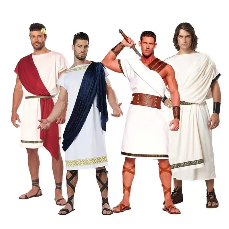 

Halloween Couple Performance Costumes Roman Prince Adult Performance Warrior Women's Outfit Company Year Conference Party