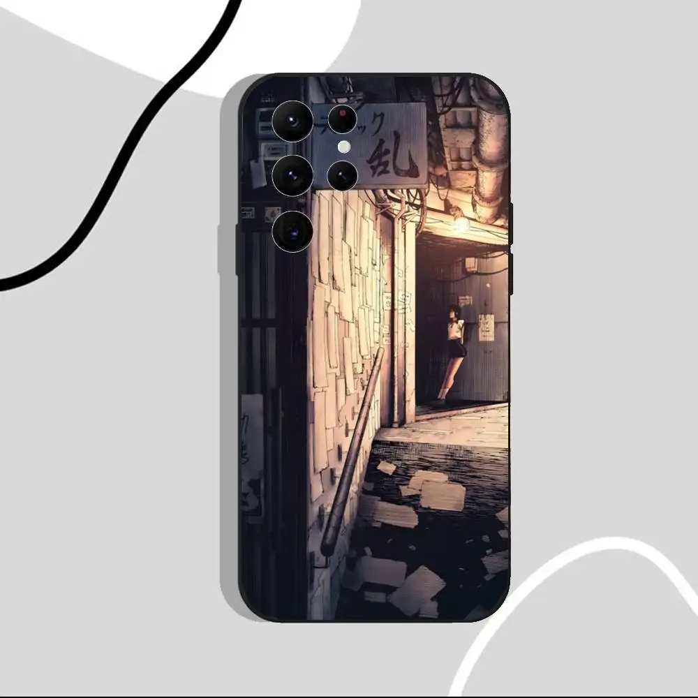C-Chainsawman Reze Arc Movie Phone Case For Samsung S25,S24 Ultra,S20,S30 plus,S22 plus,S23,S30 Ultra 5G Silicone Black Shell - Image 6