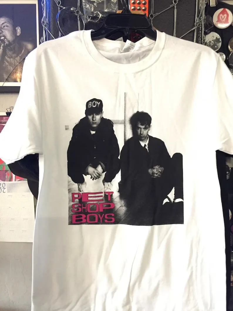 Pet Shop Boys shirt tee short sleeve men women GC1477