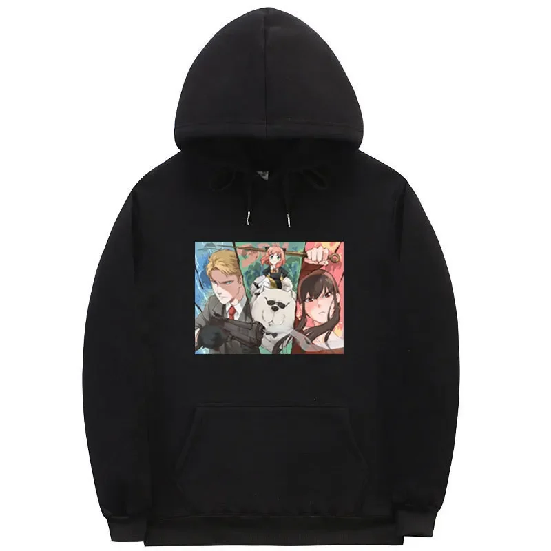 Spy X Family Anime Printed Women's Hoodie Sports Fashion Urban Street Clothing Simple Creative Loose Youth Popular Leisure