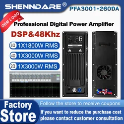 ShennDare PFA3001+CQ260DA Professional DSP Power Amplifier Module 1x1800W 8OHM Active Speaker Amplifier Module Subwoofer Amp