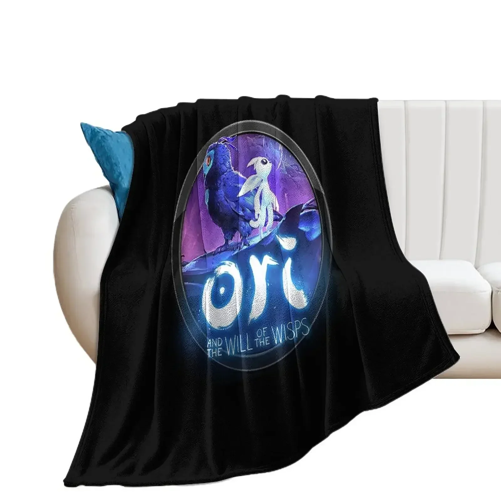 

ori and the will of the wisps Throw Blanket Luxury Brand Camping Blankets