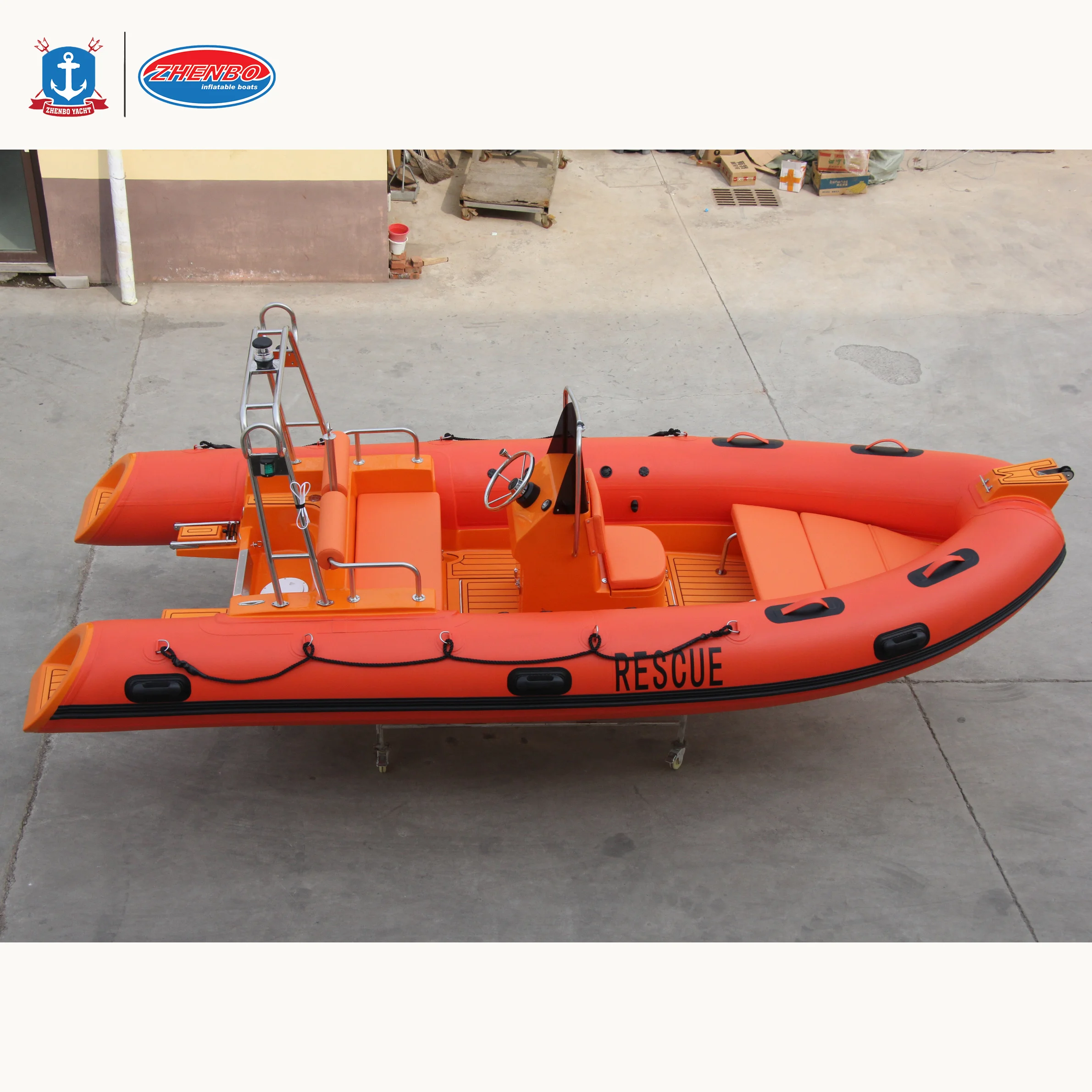16ft Quality Fiberglass Rib Bo - огляд і ціна Fishing Boat Fiberglass