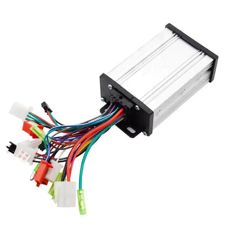 FOCAN 36V/48V 450W/500W 25Amax BLDC Motor Controller Electric Bike Tricycle Dual Mode Sensor/Sensorless Controller