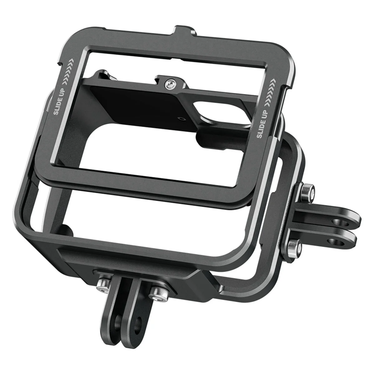 TELESIN Horizontal and Vertical Shooting Aluminum Rabbit Cage Protective Frame is Suitable for GOPRO12/11/10/9