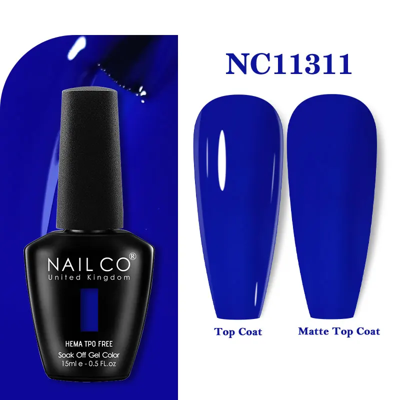 NAILCO 15 ml TPO-vrije nagelgellak Vernis semi-permanente nagels Art manicure ontwerp hybride remover gel toplaag Ongle gel UV