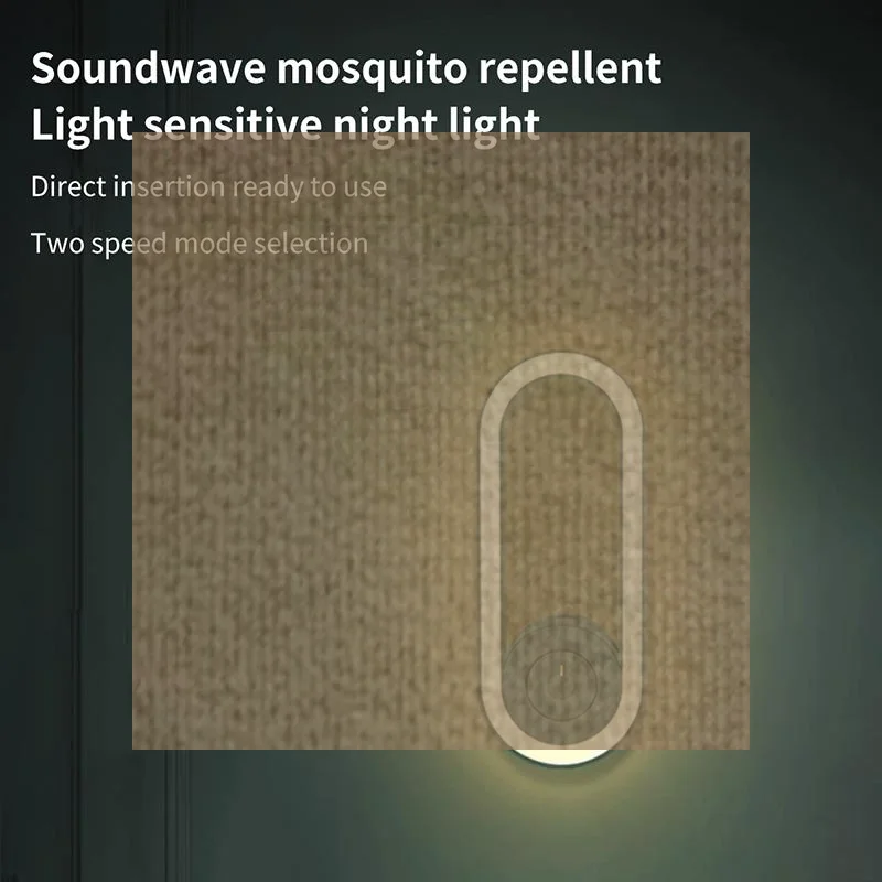Home Guardian Management System 2026 Ultrasonic Upgrade LED Night Lamp Child Protection Sleep Aid for Nursery Room