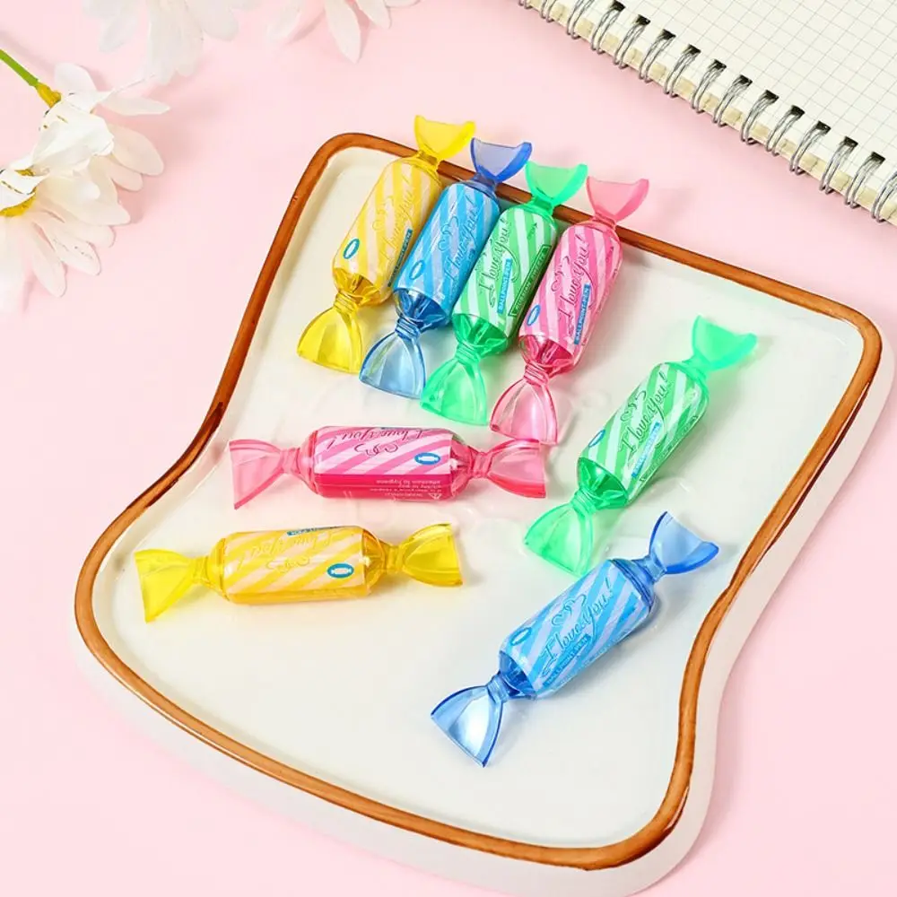 1/4Pcs New Colored Ballpoint Pen Candies Creative Small Oil Pen Exquisite Writing Supplies School