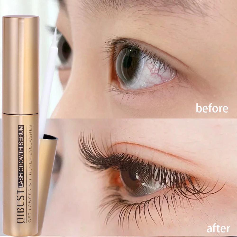 Natural Eyelash Growth Liquid Thick Curling Nourishing Lash Enhancer Extension Care Non Irritating Eyelash Liquid Growth Makeup