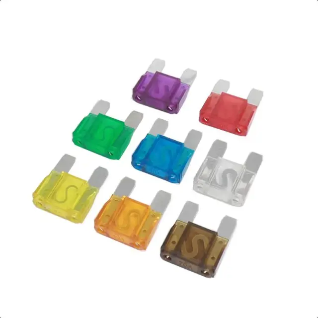 【10-2PCS】20A 30A 40A 50A 60A 70A 80A 90A 100A Amp Bezpieczniki samochodowe Auto Boat Blade Fuses Large Blade Style Audio Maxi Fuse