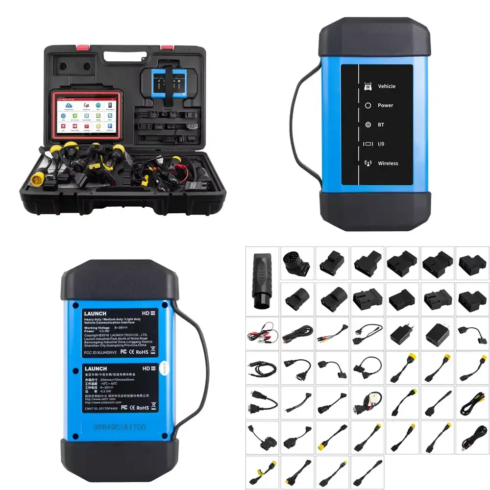 

for X431 Pro3s for X431 High Definition Heavy Diagnostic Tool for 24V Trucks Truck Scanner OBD2 Diagnostic Equipment