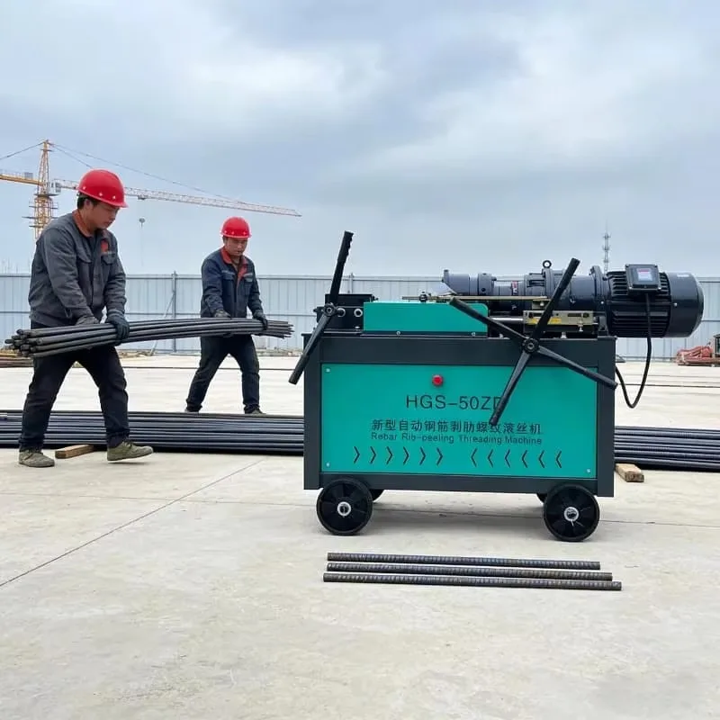 YG Customized Good Quality Rebar Thread Rolling Machine | Bar Threading Machine Rolling HGS-50ZD