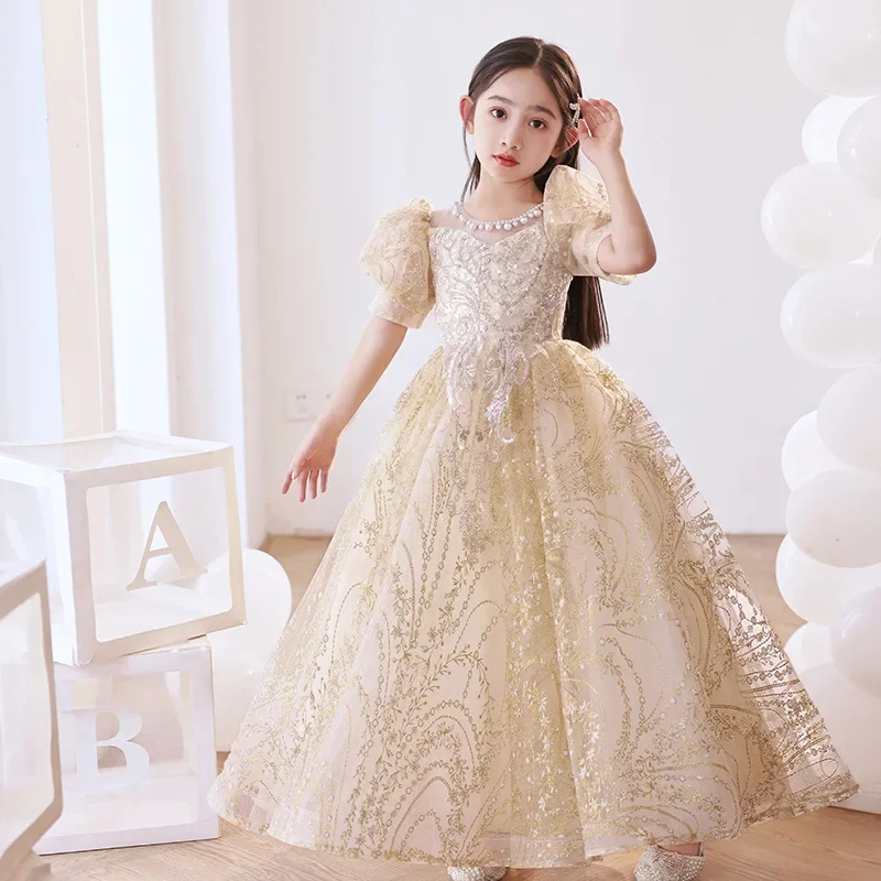 Мини-платье для девочек от 2 до 8 лет