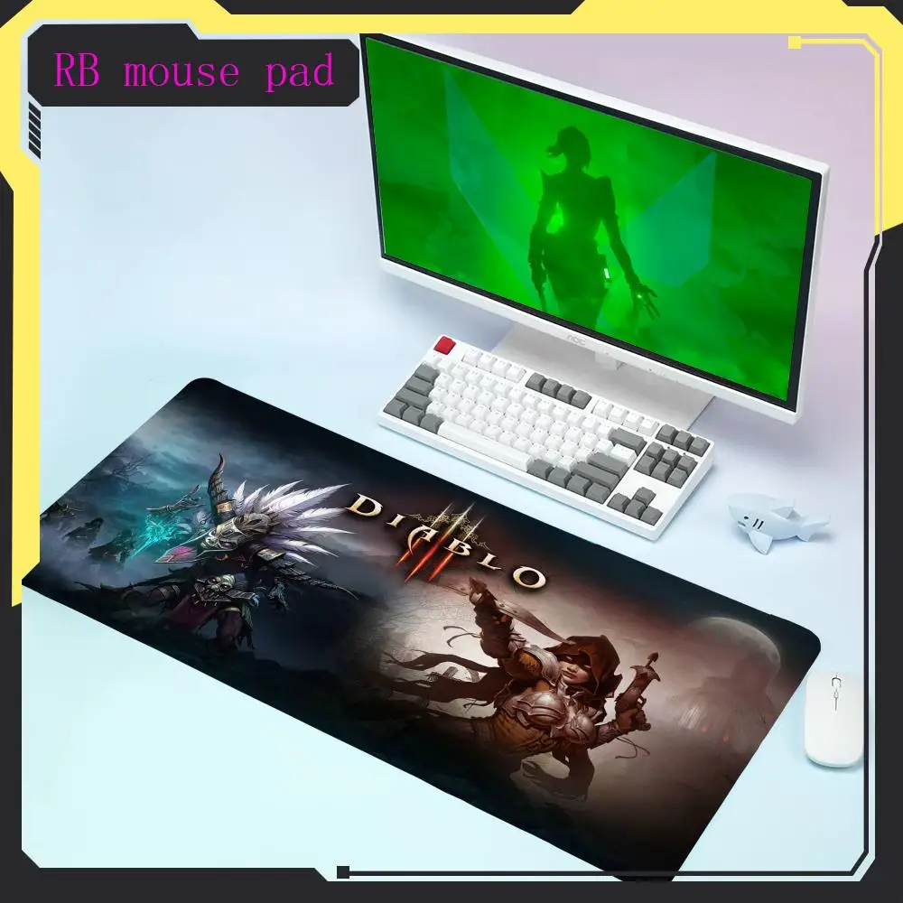 Many people like it Diablo Mouse Pad Electronic game mouse pad with anti slip wear-resistant suitable for desktop gaming laptops