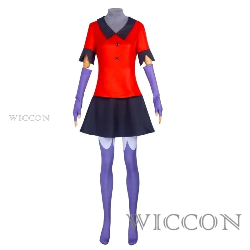 Anime Hazbin Vaggie Cosplay Costume Hotel uniforme adulto uomo donna Party Devil Radio Demon Carnival Halloween Set completo