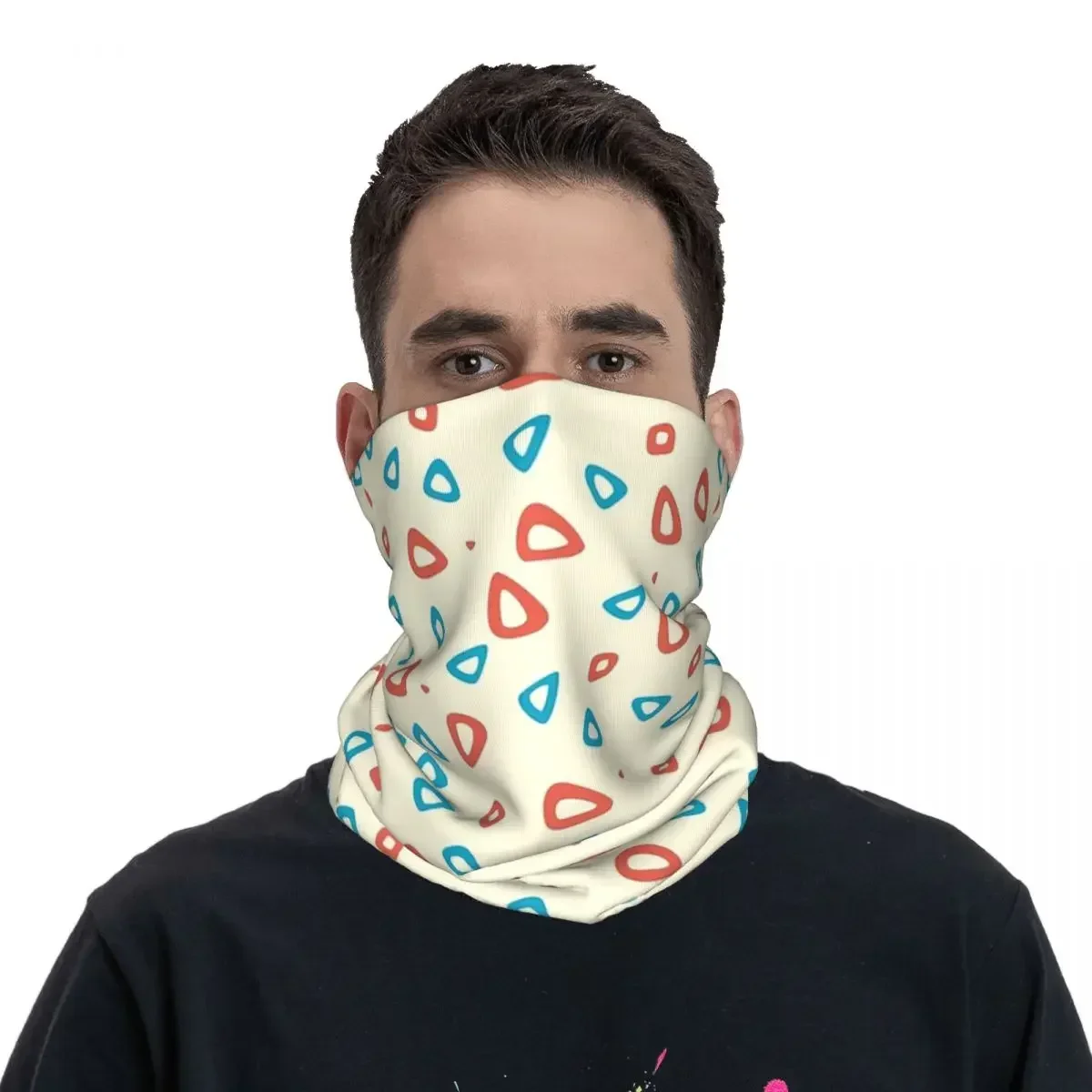 Togepi Pattern Bandana Neck Gaiter Printed Mask Scarf Warm Headband Cycling Unisex Adult Winter