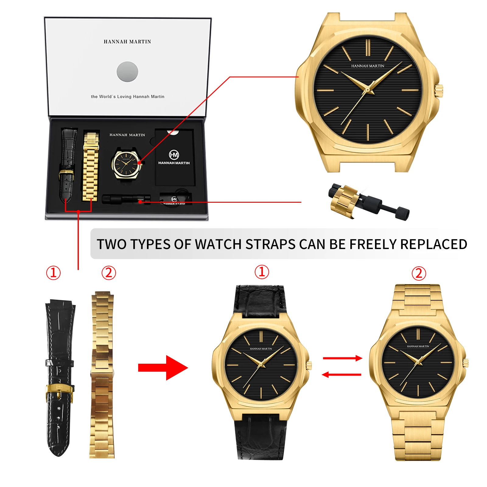 Relógio Feminino de Presente c - Anti-Magnetic Watch avaliação e preço