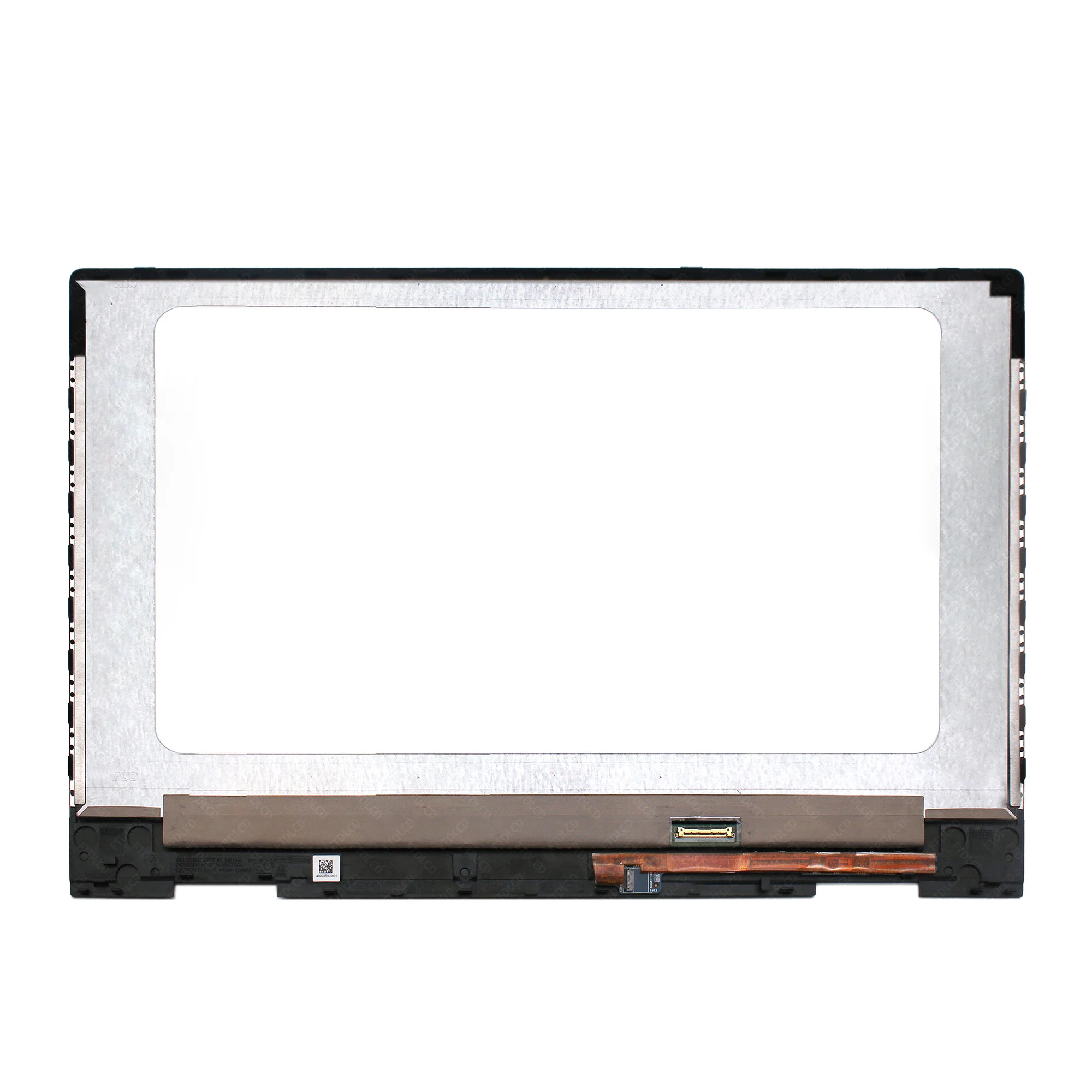 Imagem -02 - Fhd Led Tela Lcd Touch Digitizer Assembly com Frame de Prata hp Envy X360 Conversível 15-dr 15-dr 15-dr Série 156
