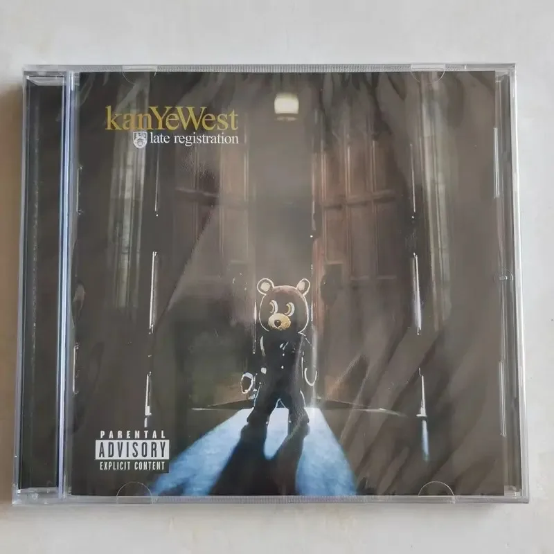 Clásico Rap Kanye West Música CD Álbum de registro tardío Gold Digger Registro de música