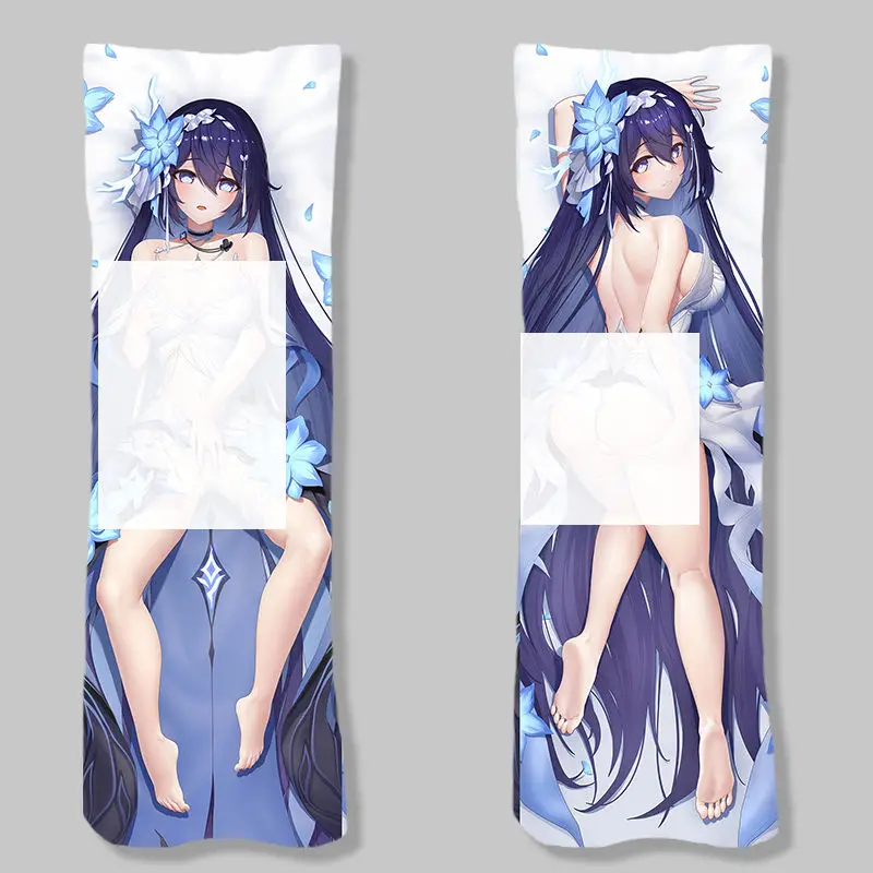 Anime Honkai Impact 3rd 붕괴3rd Seele Vollerei Body Pillow 2WAY Peach Skin Pillow Case Throw Cusion Case Pillowcases