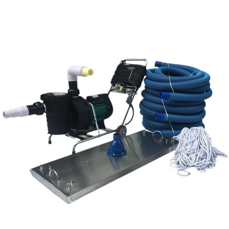 

Manual pool sewage suction pump Swimming pool double sewage suction machine