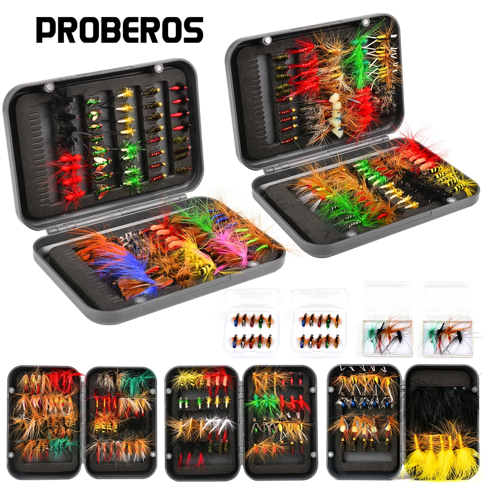 PROBEROS Floating Insect Trout Fish Baits Fishing Lure Biomimetic Trout LURE Butterfly Fly Dragonfly Lure Flying Insects Lure