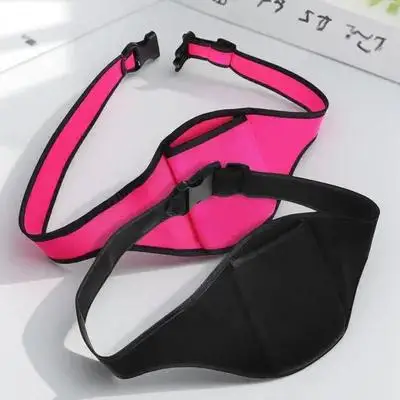

2PCS Soft Neoprene Fitness Mic Waist Pack Adjustable Running Yoga Wireless Microphone Holder Breathable for Sports
