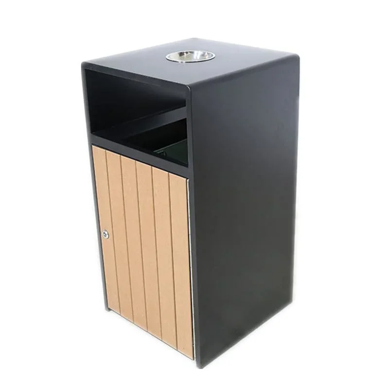 

Outdoor Steel Trash Bin Custom Sorting Metal Waste Segregation Bin Factory Wholesale Custom Storage Bucket for Street Dustbin