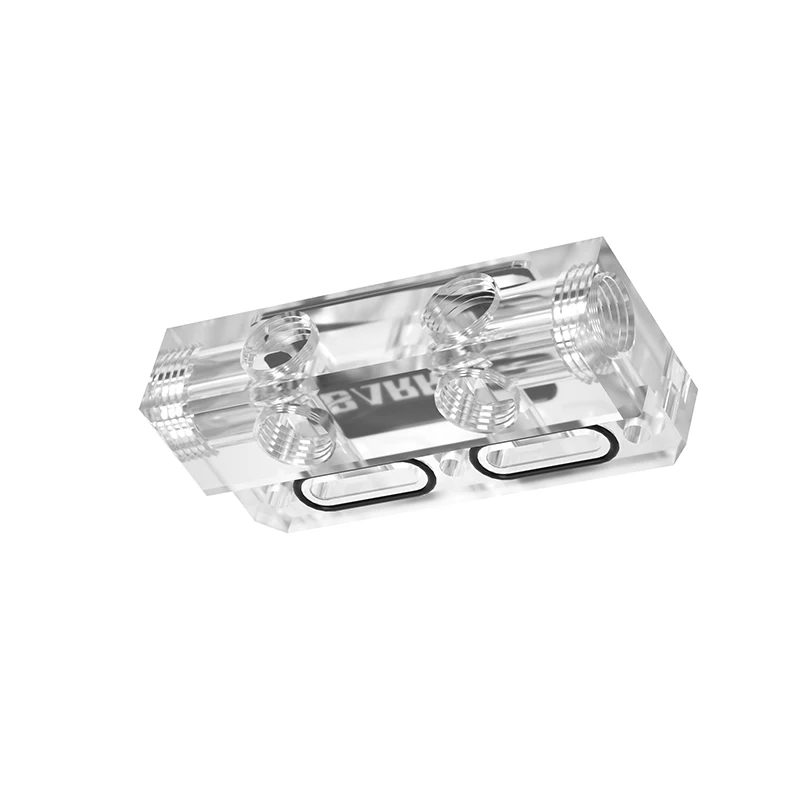 BARROW G1/4 "Đa Năng Acrylic L-Loại Đồ Lạnh Đầu Cầu Chuyển Đổi Bộ, BSDQT-PA