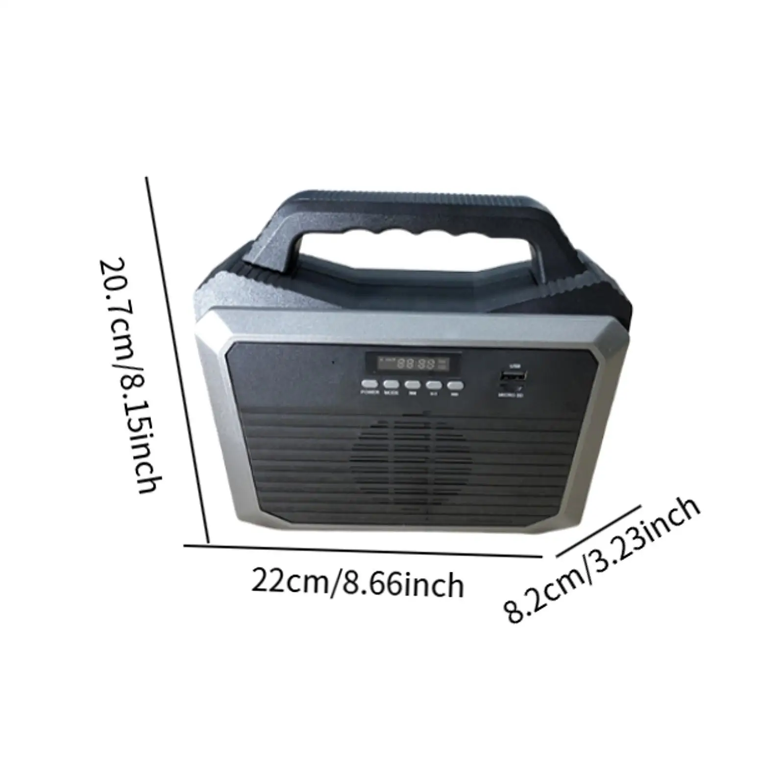 LED Camping Lantern Lightweight Solar Powered for Emergencies Storms Hiking