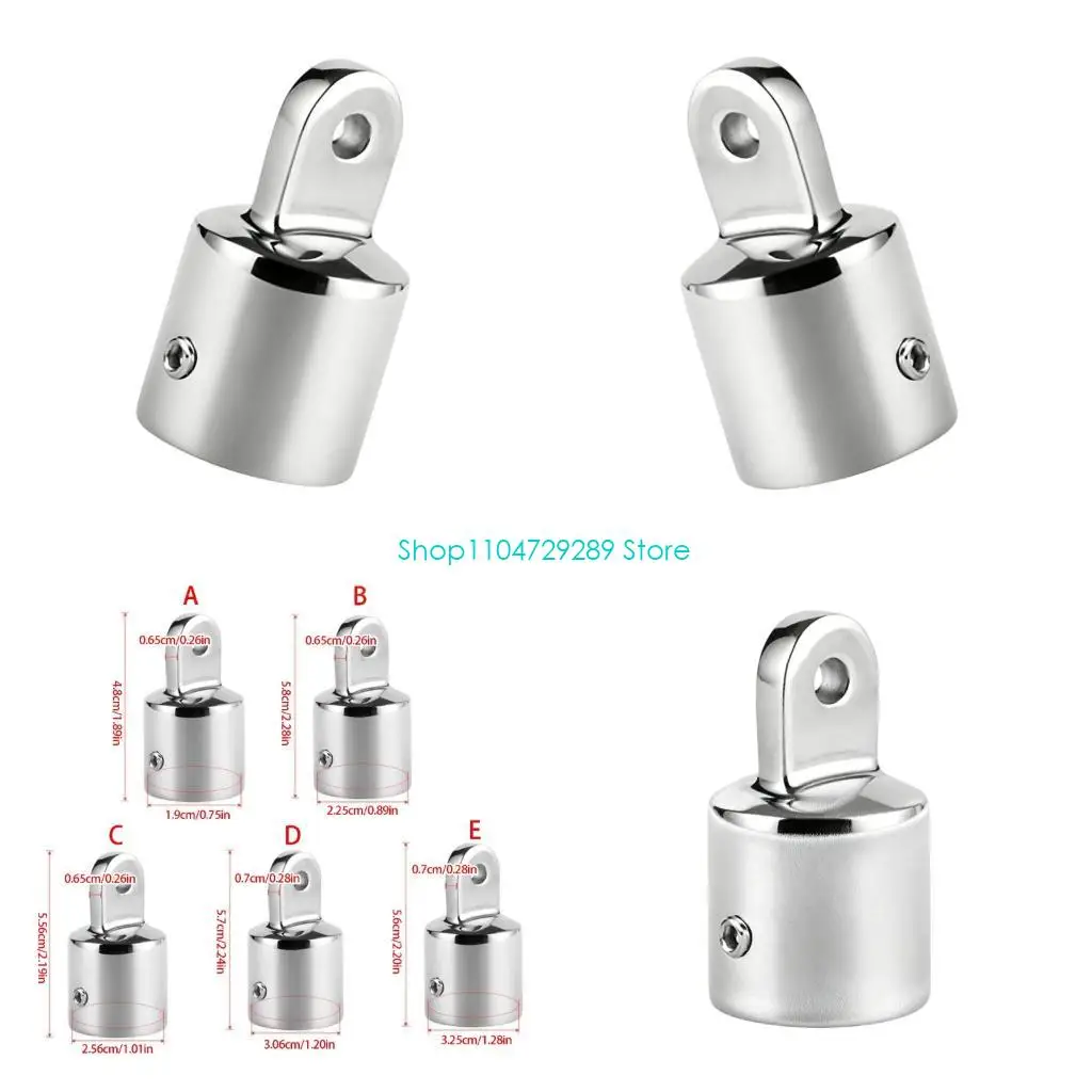 D8KE Rustproof Marine Grade Stainless Steel Single Top Slip Cap For Pontoon Boat Yacht Accessories And Ship Maintenance