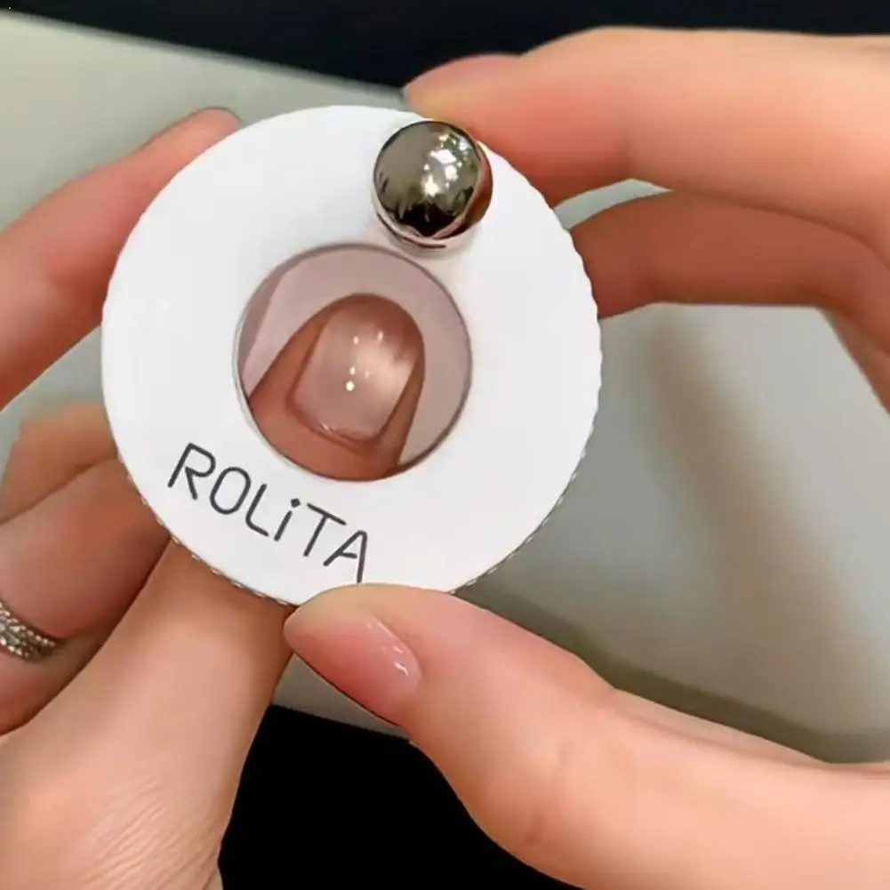 

Cat Eye Nail Art Tools Strong Automatic DIY Manicure Tool French Wide Light Nail Polish Glue Glass Bead Magnet