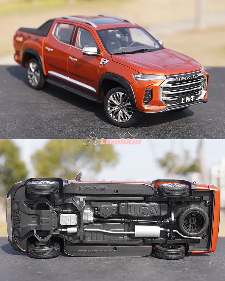 Model Decoration 1:18 For Original SAIC Niu Datsun T90 pickup truck model MAXUS off-road vehicle alloy simulation car model