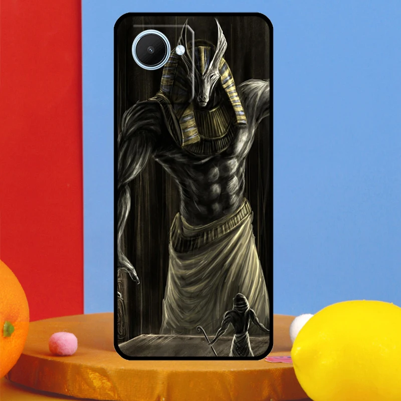 이집트 네페르티티 아누비스 앙크 리얼미 GT 네오 5 6 9 10 11 12 프로 플러스 C11 C25 C21Y C30 C31 C33 C35 C51 C53 C55 C67 케이스